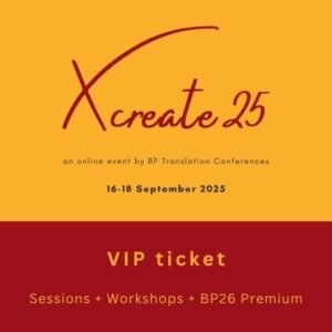 Xcreate25 VIP ticket